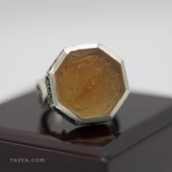 خاتم بنقوش أسماء إسلامية