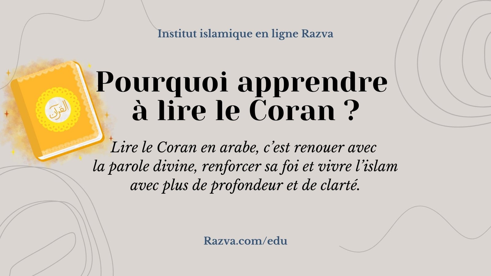 Image illustrant un musulman en train de lire le Coran, symbolisant la connexion spirituelle, la sérénité intérieure et l’importance de l’accès direct à la parole divine.