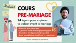 formation valeur identité avant mariage