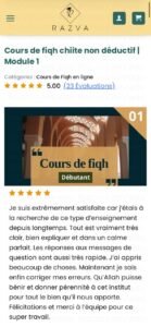 Témoignage d’une étudiante très satisfaite du cours de fiqh chiite non déductif – Module débutant