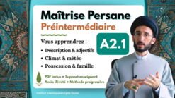 Cours de persan en ligne – Module 4 pour décrire les personnes, le climat et les adjectifs en persan