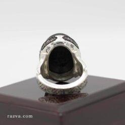 bague homme agate