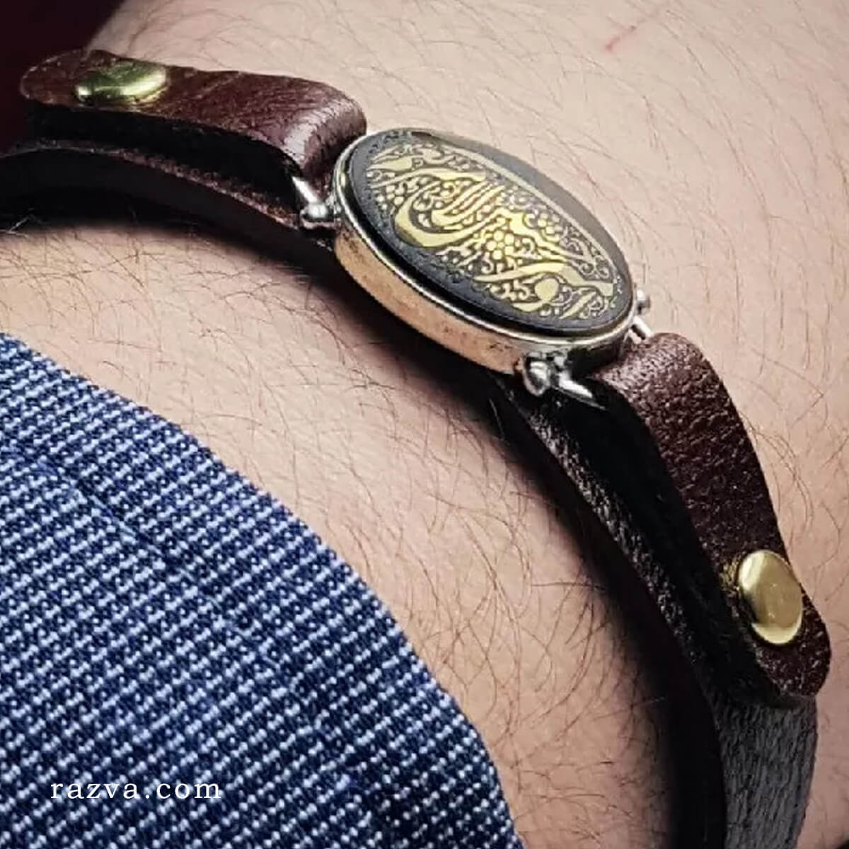 bracelet cuir pierre hadid