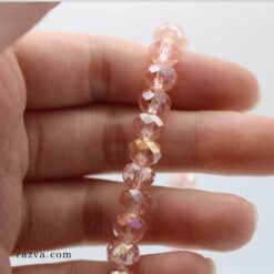 Chapelet islam chiite cristal 101 perles rose