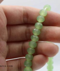 Chapelet islam cristal vert 101 perles