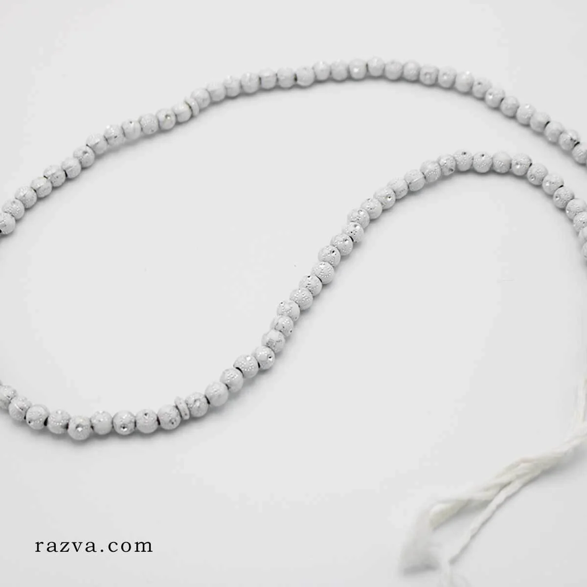 achat en ligne Chapelet islam blanc 101 perles