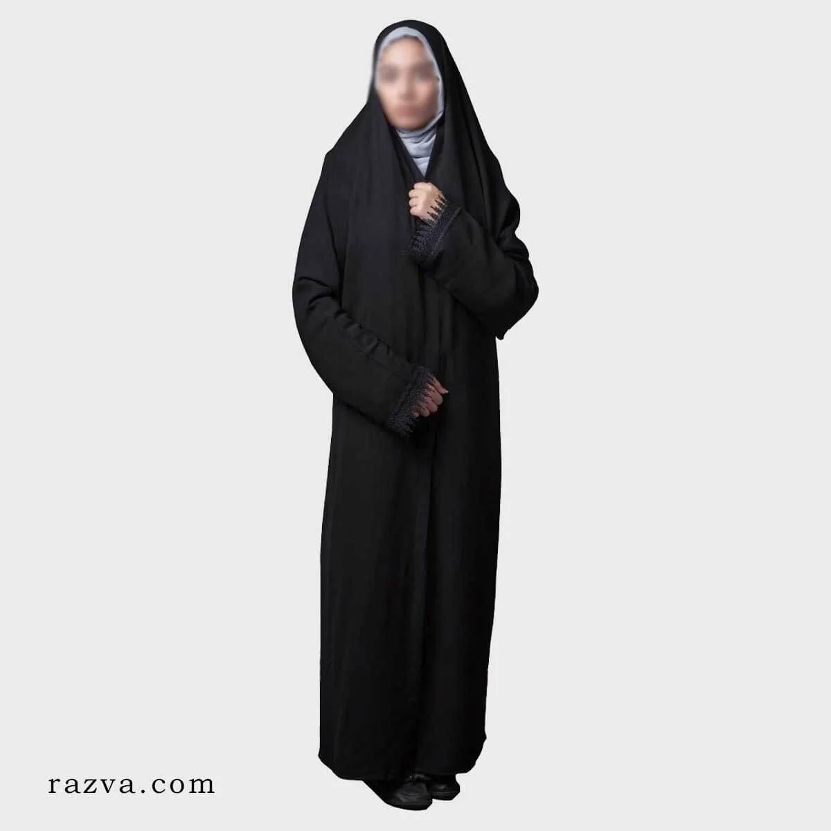 tchador femme noire d'iran