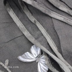 Écharpe en dentelle noir femme