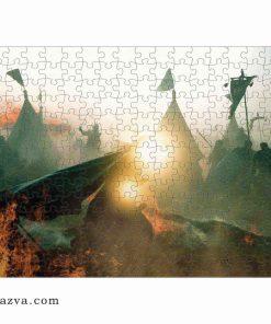 Puzzle camps brûlés de l’Imam Hussein (a) 1000 pièces