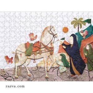 Puzzle cheval de l’Imam Hussein (a) pour les enfants