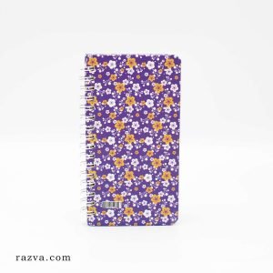 cahier-à-spirale-violet-fleur