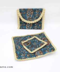 Petit tapis de prière avec sac bleu