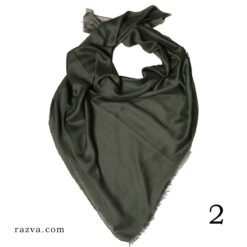 Foulard femme pas cher grande taille vert 1