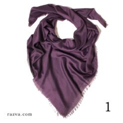 Foulard femme pas cher grande taille violet 1