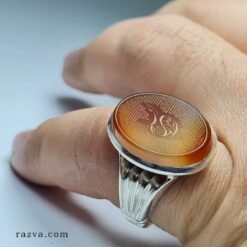 Bague chiite agate rouge Ziyârat Achoura chiisme