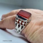 Bague homme agate yéménite Bague iranien