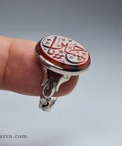 achat Bague iranienne agate yéménite