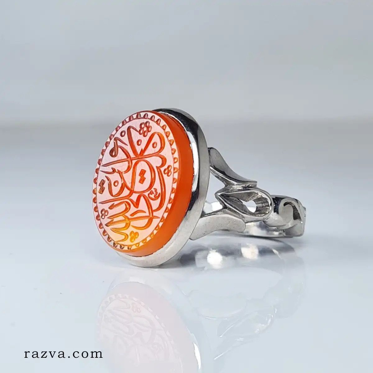 Bague aqeeq homme hot sale