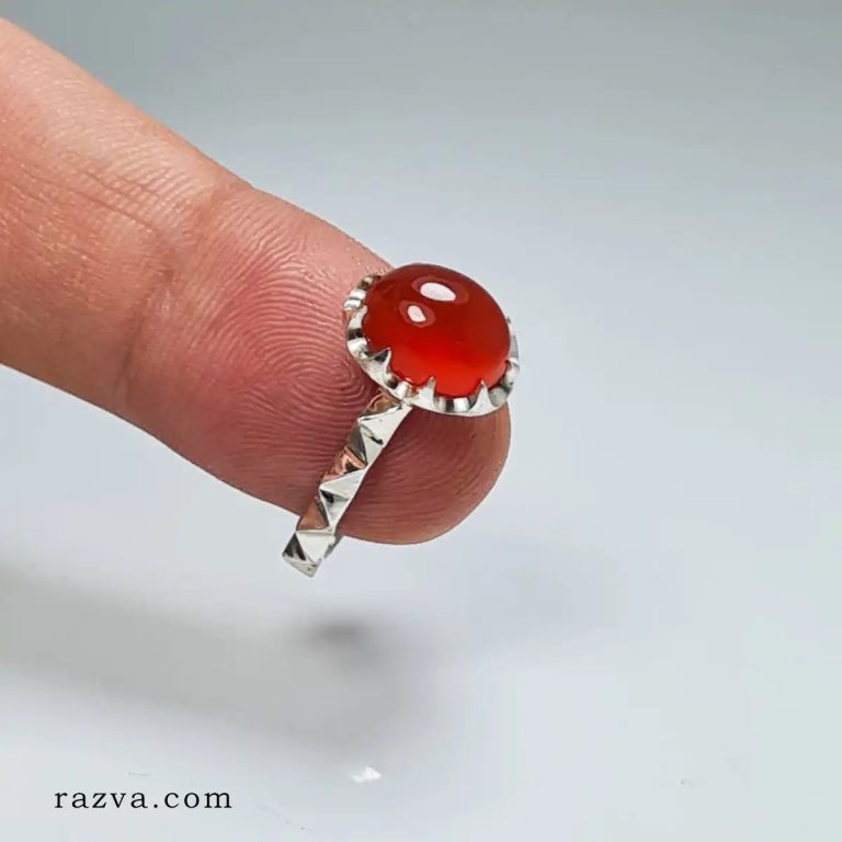 Bague En Agate Druse Et Argent Sterling 925 - Taille Ajustable, 10.93g - Neuf Avec étiquettes