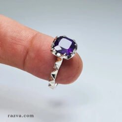 bague-femme-amethyste-argent