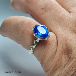 bague-femme-topaze-bleu-pas-cher