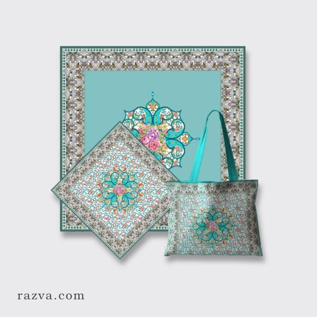 Tapis De Prière Musulman Antidérapant Bleu - : Style Et Confort