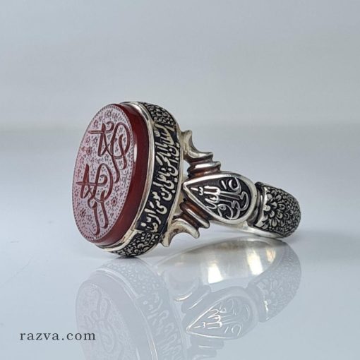 bague-persane-agate-rouge-homme
