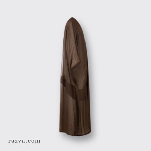 abaya-elegante-marron-prière