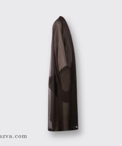 abaya-homme-pour-priere-marron-fonce