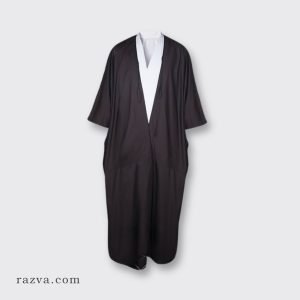 abaya-homme-quatre-saisons-soblex-marron-fonce