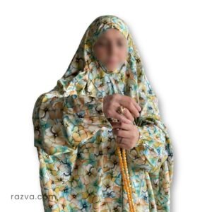 abaya-tchador-pour-priere-musulmane-fleurs