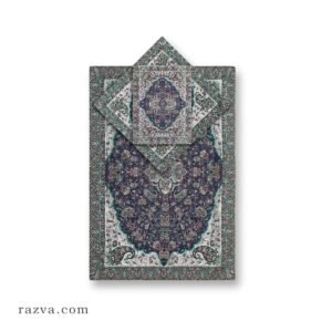 tapis-priere-termeh-bleu-marine-musulman-chiite