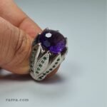 bague-argent-homme-amethyste-mariage