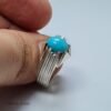 bague-argent-homme-turquoise-neyshabour