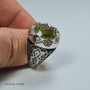 bague-homme-mariage-peridot