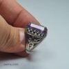 bague-argent-925-amethyste-homme-face