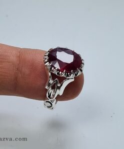 bague-artisanale-rubis-rouge