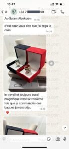 Témoignage client satisfait boutique livres chiites
