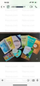 Livres islamiques sur le chiisme envoyés par Razva