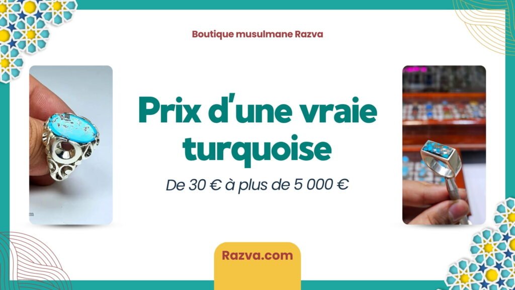 coût turquoise naturelle