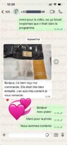 Retour d’un client en France sur des amulettes islamiques commandées chez Razva – emballage soigné et grande satisfaction.