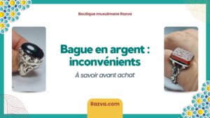 bague en argent oxydée